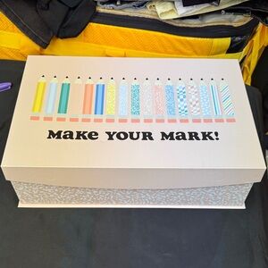 B2C Decorative Box Colorful Pencil Design Box great for storage classroom office